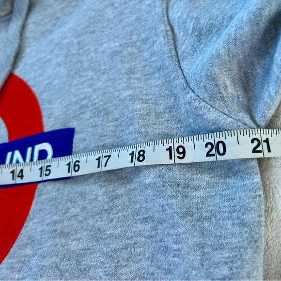 Official London Underground Hoodie with Roundel Logo size S Tube Map in Hood - Picture 12 of 15